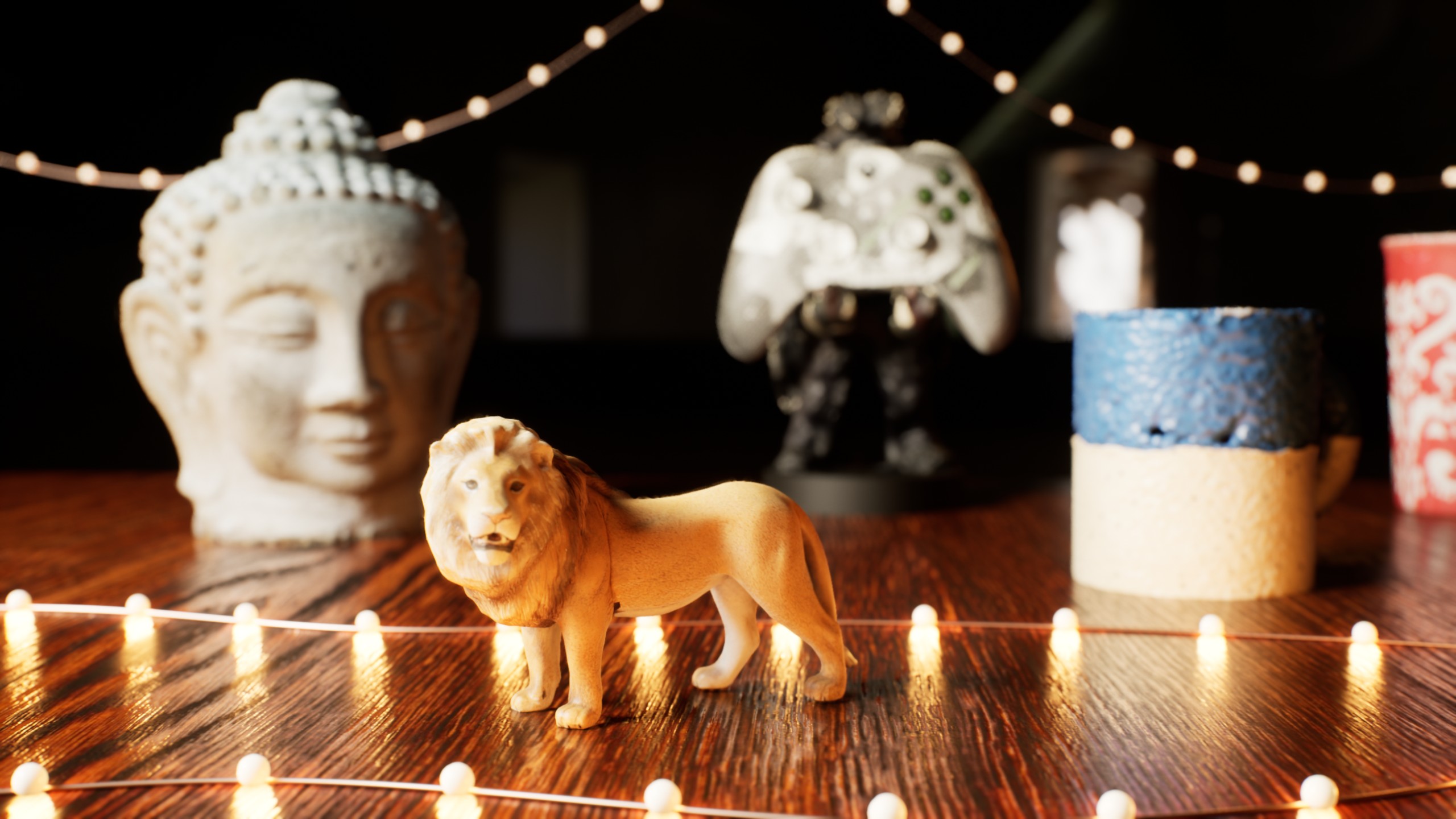 Scanned assets in Unreal Engine 5.8